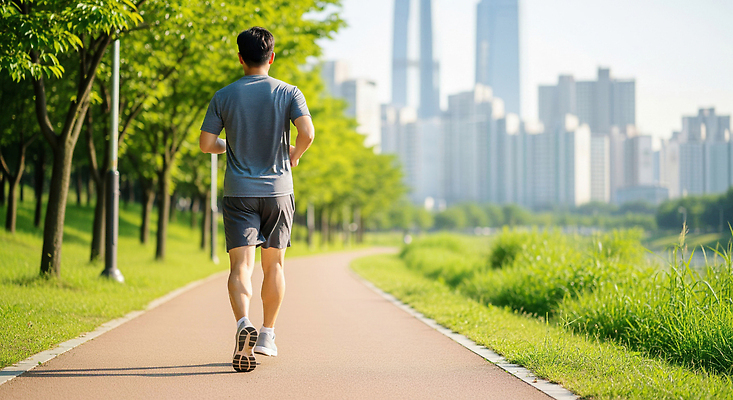 JPG 편집이미지 공원 남자 모션 자연 아침 건강 풍경 일상 여름 조깅 운동 헬스 도시 스카이라인 의료성형뷰티 편집실사 AI인물포토 AI콘텐츠 주간 계절 공공시설 사람 라이프 CG 생태계 파일형식 AI포토
