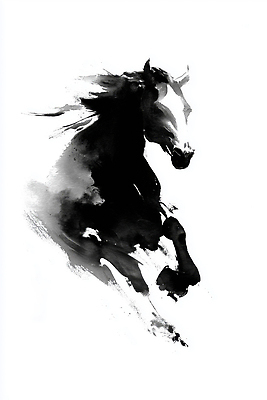 JPG 동물 전통 디자인 예술 일러스트 모션 자연 수채화 새해 흑백 수묵화 미술 사람 힘 표현 말_게임 그림 작품 한국화 뷰티풀 상상력 창작 포효 허리케인 2026년 국내일러스트 병오년 AI일러스트 AI콘텐츠 문화예술 촬영기법 외침 자연재해 연도 동양화 생태계 파일형식