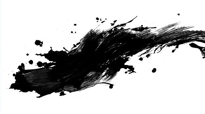 JPG 모양 디자인 감정 예술 선 백그라운드 일러스트 회화 검은색 물감 자유 표현 붓 혼합 질감 화가 국내일러스트 AI일러스트 AI콘텐츠 직업 컬러 컨셉 말하기 미술도구 파일형식