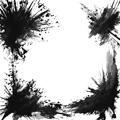 JPG 모양 디자인 예술 선 백그라운드 패턴 일러스트 추상 잉크 그래픽 검은색 터치 흰색 표현 감각 공예 창의성 스플래쉬 국내일러스트 AI일러스트 AI콘텐츠 컬러 무늬 취미 파일형식