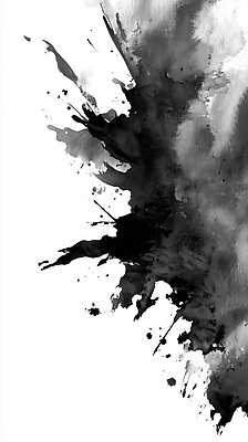 JPG 디자인 예술 백그라운드 패턴 일러스트 수채화 잉크 흑백 회화 장식 물감 감상 질감 창작 국내일러스트 AI일러스트 AI콘텐츠 무늬 촬영기법 말하기 미술도구 파일형식