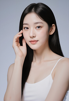 JPG 모델 편집이미지 긴머리 패션 얼굴 포즈 백그라운드 손가락 미소 여름 카메라 촬영 매력적 뷰티풀 청순 의료성형뷰티 편집실사 AI인물포토 AI콘텐츠 헤어스타일 손 계절 컨셉 표정 신체부위 전자제품 CG 파일형식 AI포토