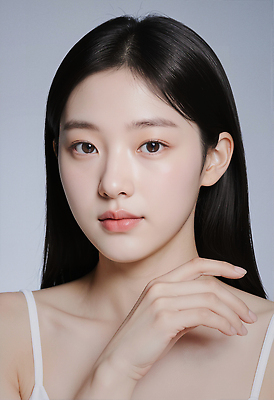 JPG 편집이미지 긴머리 손 여자 얼굴 조명 미소 촬영 눈 표현 피부 뷰티풀 특징 의료성형뷰티 편집실사 AI인물포토 AI콘텐츠 자연요소 헤어스타일 날씨 표정 사람 신체부위 CG 파일형식 AI포토