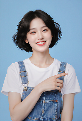 JPG 편집이미지 패션 포즈 짧은머리 미소 웃음 일상 즐거움 뷰티풀 의료성형뷰티 편집실사 AI인물포토 AI콘텐츠 헤어스타일 감정 표정 라이프 CG 파일형식 AI포토