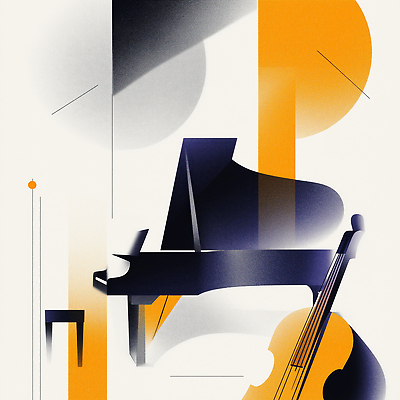 JPG 모양 디자인 감정 문화 예술 악기 음악 컬러 연주 일러스트 소리 표현 피아노 첼로 기하학 조화 창의성 국내일러스트 AI일러스트 AI콘텐츠 무늬 문화예술 건반악기 파일형식 찰현악기