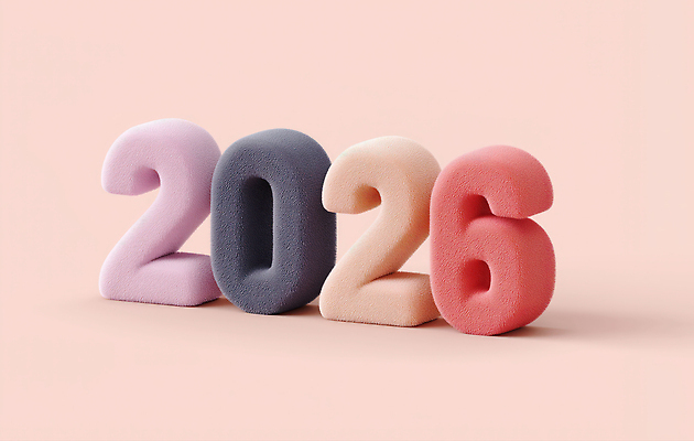 JPG 편집이미지 디자인 컬러 백그라운드 장식 숫자 오브젝트 모던 그림 부드러움 조화 창의성 스타일 2026년 편집3D AI컴퓨터그래픽 AI콘텐츠 문자 3D 감각 연도 파일형식