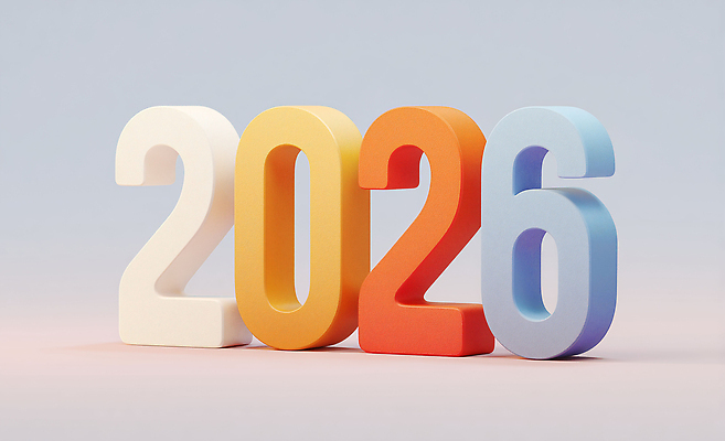 JPG 편집이미지 디자인 감정 상징 컬러 미래 형상 장식 숫자 갈색 표현 배열 장면 조화 2026년 편집3D AI컴퓨터그래픽 AI콘텐츠 문자 컨셉 3D 연도 파일형식