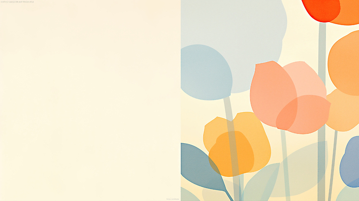 JPG 모양 디자인 꽃 감정 예술 컬러 백그라운드 일러스트 자연 미술 표현 감각 분위기 작품 부드러움 조화 색채 창작 국내일러스트 AI일러스트 AI콘텐츠 식물 컨셉 문화예술 생태계 파일형식