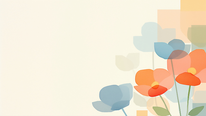 JPG 디자인 꽃 예술 컬러 백그라운드 패턴 일러스트 수채화 따뜻함 그래픽 감각 분위기 모던 그림 심플 부드러움 뷰티풀 소프트 국내일러스트 AI일러스트 AI콘텐츠 식물 컨셉 무늬 파일형식