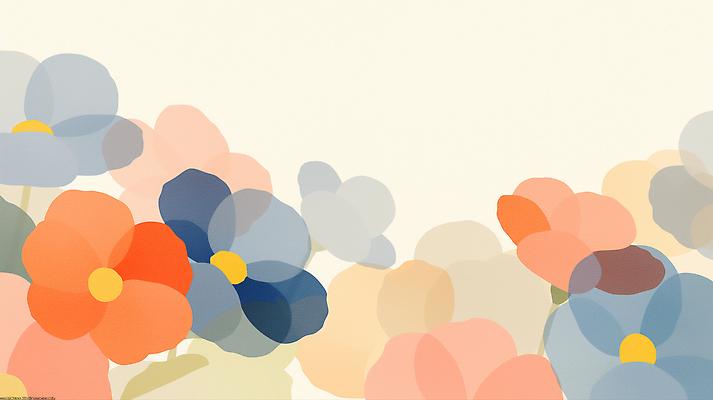 JPG 디자인 꽃 여유 예술 컬러 백그라운드 일러스트 자연 생명 밝음 풍경 봄 포근함 편안함 화사함 감성 파스텔 조화 뷰티풀 국내일러스트 AI일러스트 AI콘텐츠 식물 계절 감정 컨셉 학용품 감각 생태계 파일형식