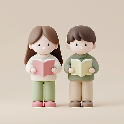 JPG 모양 편집이미지 캐릭터 디자인 어린이 컬러 책 독서 귀여움 표현 편안함 집중 오브젝트 조형 편집3D AI컴퓨터그래픽 AI콘텐츠 컨셉 사람 3D 감각 파일형식