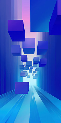 JPG 디자인 예술 컬러 일러스트 모션 추상 미래 기술 파란색 보라색 블록 공간 탐험 감각 분위기 구출 입체 깊이 창의성 국내일러스트 AI일러스트 AI콘텐츠 컨셉 무늬 도움 파일형식