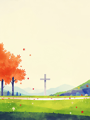 JPG 나무 공원 종교 컬러 잎 일러스트 자연 바람 휴식 산 풍경 초원 평화 산책 감상 가을 명상 조용 뷰티풀 국내일러스트 AI일러스트 AI콘텐츠 자연요소 식물 계절 공공시설 컨셉 날씨 생태계 파일형식