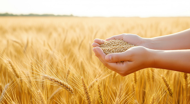 JPG 편집이미지 손 농업 자연 생명 곡류 농작물 햇빛 수확 성장 농부 밀 밀밭 의료성형뷰티 편집실사 AI인물포토 AI콘텐츠 직업 산업 밭 신체부위 태양 CG 생태계 파일형식 AI포토