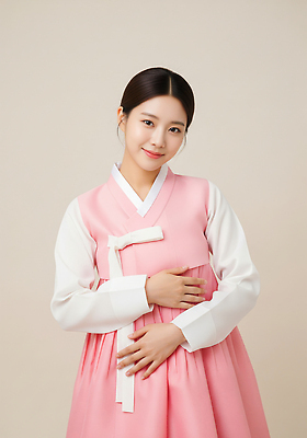 JPG 편집이미지 전통 손 옷 여자 패션 문화 분홍색 포즈 한국 미소 추석 한복 뷰티풀 의료성형뷰티 스타일 편집실사 AI인물포토 AI콘텐츠 한국전통 명절 아시아 컬러 표정 사람 신체부위 전통의상 CG 파일형식 AI포토