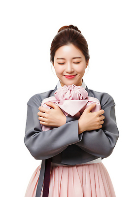 JPG 편집이미지 전통 옷 여자 행복 문화 포옹 한국 따뜻함 선물 사랑 미소 추석 기쁨 한복 소중 뷰티풀 의료성형뷰티 편집실사 AI인물포토 AI콘텐츠 한국전통 명절 감정 아시아 컨셉 안기 표정 사람 전통의상 CG 파일형식 AI포토