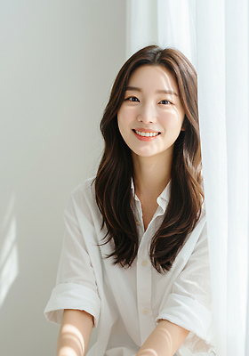 JPG 편집이미지 감정 포즈 한국 미소 일상 캐주얼 귀여움 뷰티풀 의료성형뷰티 편집실사 AI인물포토 AI콘텐츠 옷 아시아 컨셉 표정 라이프 CG 파일형식 AI포토