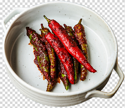 편집이미지 접시 한식 음식 고추 식탁 반찬 요리 빨간색 초록색 식사 닭고기 양념 향신료 준비 매움 PNG 식기 컬러 채소 탁자 육류 맛 향미료 파일형식
