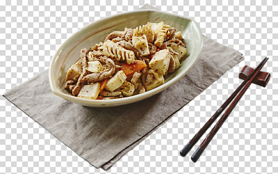 편집이미지 전통 한식 음식 채소 젓가락 식탁 탁자 반찬 한국 돼지고기 요리 식사 맛 볶음 두부 PNG 아시아 가구 컨셉 수저 육류 파일형식