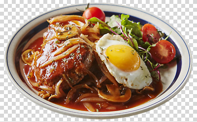 편집이미지 음식 방울토마토 양파 스테이크 요리 저녁식사 버섯 샐러드 소고기 소스 맛 PNG 반숙 플레이팅 컨셉 토마토 채소 서양음식 육류 식사 양념 상차림 파일형식