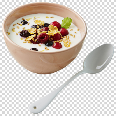 편집이미지 그릇 과일 딸기 디저트 숟가락 식사 맛 아침식사 크림 영양 요거트 건강식 PNG 그래놀라 식기 음식 컨셉 유제품 수저 파일형식