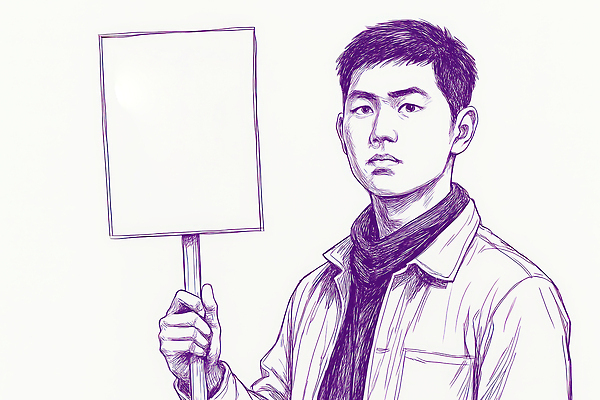 JPG 공원 상징 일러스트 모션 거리 평화 스카프 재킷 표현 표지판 목소리 정의 시위 인권 참여 국내일러스트 AI일러스트 공공시설 컨셉 알림판 목도리 외투 파일형식 AI콘텐츠