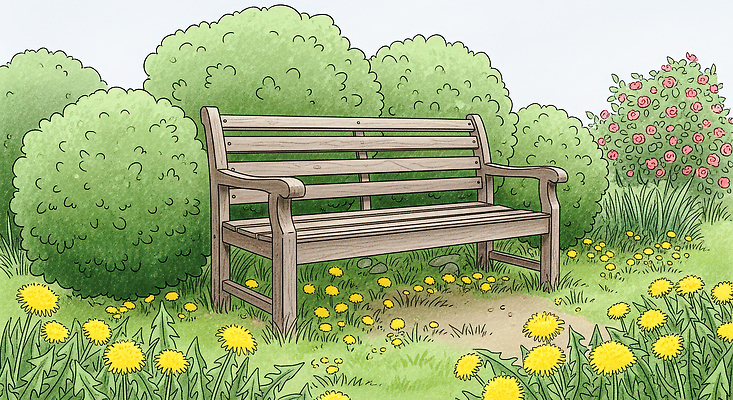 JPG 식물 꽃 꽃밭 일러스트 자연 휴식 초원 초록색 평화 정원 봄 산책 벚꽃 선탠 민들레 조경 뷰티풀 휴식처 국내일러스트 AI일러스트 계절 컬러 컨셉 생태계 파일형식 AI콘텐츠