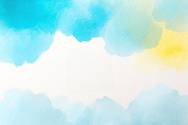 JPG 디자인 예술 백그라운드 일러스트 수채화 미술 여름 파란색 노란색 분위기 편안함 작품 화가 부드러움 감성 조화 색감 색채 창작 국내일러스트 AI일러스트 직업 계절 컬러 컨셉 문화예술 감각 파일형식 AI콘텐츠