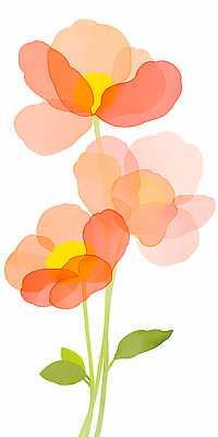 JPG 식물 디자인 꽃 예술 백그라운드 일러스트 자연 생명 미술 노란색 주황색 표현 부드러움 화사함 감성 겹침 만개 뷰티풀 색감 창의성 국내일러스트 AI일러스트 AI콘텐츠 컬러 컨셉 문화예술 감각 생태계 파일형식