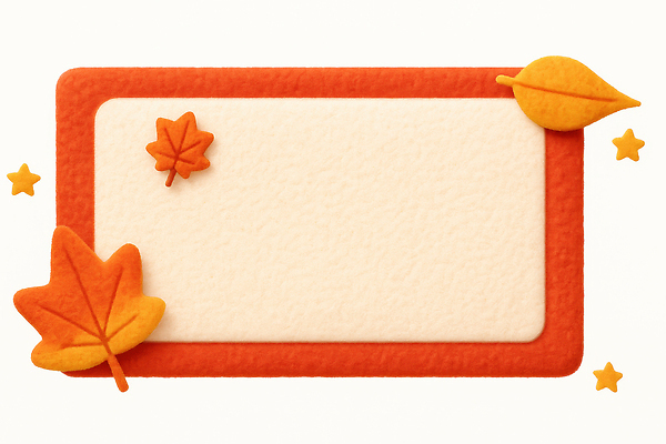 JPG 편집이미지 디자인 계절 예술 컬러 백그라운드 단풍 자연 문구용품 프레임 장식 귀여움 주황색 가을 오브젝트 이미지편집 AI컴퓨터그래픽 AI콘텐츠 컨셉 잎 생태계 파일형식