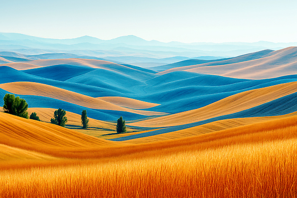 JPG 나무 편집이미지 자연 하늘 풍경 파란색 평화 일출 일몰 산책 언덕 고산지대 뷰티풀 평원 경관 이미지편집 AI포토 AI콘텐츠 식물 컬러 컨셉 휴식 산 노을 생태계 파일형식