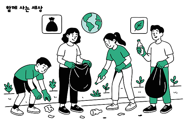 식물 공원 지구 장갑 일러스트 모션 청소년 자연 봉투 자연보호 재활용 봉사 의식 쓰레기 청소 공동체 쓰레기줍기 참여 미세먼지 국내일러스트 AI파일 잡화 공공시설 사람 도움 보호 친환경 생태계 먼지 파일형식 벡터 줍기