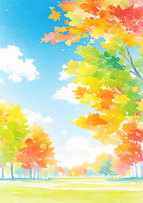 JPG 나무 구름 공원 일러스트 자연 하늘 생명 휴식 나뭇잎 풍경 잔디 햇빛 일몰 산책 가을 생태 그림 밝은색 국내일러스트 AI일러스트 AI콘텐츠 자연요소 식물 계절 공공시설 컨셉 잎 태양 노을 생태계 파일형식