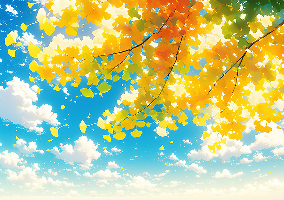 JPG 나무 구름 계절 컬러 낙엽 일러스트 자연 생명 바람 나뭇잎 풍경 일상 햇빛 갈색 가을 나뭇가지 뷰티풀 국내일러스트 AI일러스트 AI콘텐츠 자연요소 식물 잎 날씨 라이프 태양 생태계 파일형식