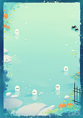 JPG 캐릭터 명절 호수 일러스트 자연 호박 동화 잔디 장식 물 여름 정원 주황색 할로윈 가을 분위기 유령 거미 국내일러스트 AI일러스트 AI콘텐츠 자연요소 식물 전통 계절 기념일 컬러 곤충 컨셉 채소 생태계 파일형식