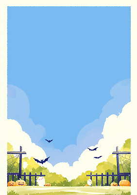 JPG 나무 구름 여유 컬러 일러스트 자연 조류 생명 날씨 풍경 초록색 여름 햇빛 평화 정원 희망 감상 할로윈 자유 뷰티풀 국내일러스트 AI일러스트 AI콘텐츠 자연요소 식물 동물 계절 감정 컨셉 태양 생태계 파일형식