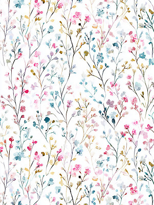 JPG 디자인 꽃 예술 컬러 백그라운드 패턴 일러스트 자연 그래픽 장식 흰색 숲 인쇄 조화 뷰티풀 텍스타일 패브릭 국내일러스트 AI일러스트 AI콘텐츠 식물 무늬 직물 공예 생태계 파일형식