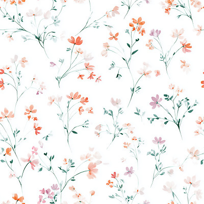 JPG 식물 디자인 패션 꽃 예술 컬러 백그라운드 잎 패턴 일러스트 자연 수채화 장식 여름 인테리어 우아함 화사함 감성 뷰티풀 소프트 국내일러스트 AI일러스트 AI콘텐츠 계절 컨셉 무늬 생태계 파일형식