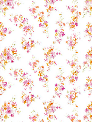 JPG 디자인 포스터 예술 분홍색 백그라운드 꽃무늬 패턴 일러스트 자연 벽지 그래픽 장식 인테리어 주황색 흰색 직물 부드러움 조화 뷰티풀 패브릭 국내일러스트 AI일러스트 AI콘텐츠 꽃 컬러 무늬 감각 생태계 파일형식