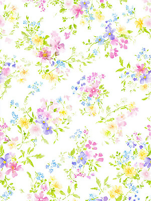 JPG 디자인 꽃 컬러 백그라운드 패턴 일러스트 자연 수채화 그래픽 장식 봄 그림 화사함 화합 조화 뷰티풀 색감 차분 국내일러스트 AI일러스트 AI콘텐츠 식물 계절 컨셉 무늬 생태계 파일형식