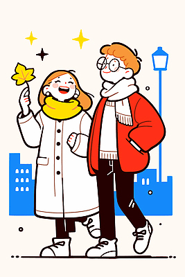 커플 옷 공원 행복 단풍 데이트 일러스트 자연 거리 아이디어 밝음 미소 풍경 야외 캐주얼 소풍 산책 가을 즐거움 그림 오후 국내일러스트 AI파일 계절 공공시설 감정 컨셉 잎 관계 휴식 표정 야외활동 생태계 파일형식 벡터