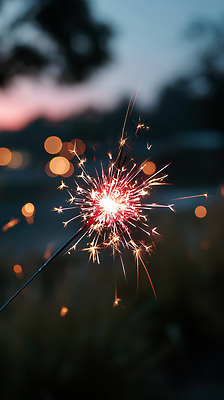 JPG 편집이미지 기념일 감정 조명 불꽃놀이 야외 반짝임 파티 정원 축제 생일 저녁 즐거움 색감 연말 스파클라 편집실사 AI포토 AI콘텐츠 모션 놀이 폭죽 이벤트 야간 CG 파일형식