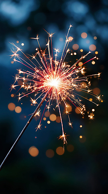 JPG 편집이미지 행복 야경 불꽃놀이 이벤트 여러명 장식 빛 반짝임 축제 소리 축하 막대기 분위기 스파클라 편집실사 AI포토 AI콘텐츠 감정 다수 컨셉 모션 놀이 폭죽 사람 야간 CG 파일형식 풍경_경치