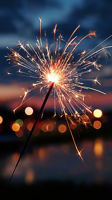 JPG 편집이미지 하늘 불꽃놀이 이벤트 여름 빛 반짝임 축제 대기 화려 분위기 군중 저녁 즐거움 스파클라 편집실사 AI포토 AI콘텐츠 계절 감정 컨셉 모션 놀이 폭죽 사람 야간 CG 파일형식