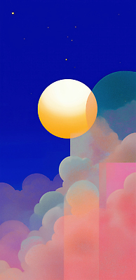 JPG 주간 구름 감정 컬러 백그라운드 일러스트 자연 하늘 추상 미술 풍경 일상 여름 평화 고요 보름달 긍정 조화 뷰티풀 청명 국내일러스트 AI일러스트 AI콘텐츠 자연요소 계절 컨셉 무늬 문화예술 라이프 달 생태계 파일형식