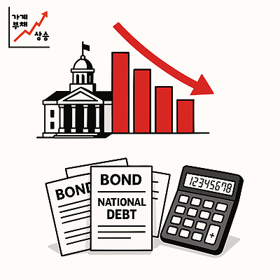 나라 일러스트 통계 부동산 그래프 금융 경제 계산기 시장 재산 하락 분석 문서 투자 회계 빚 세금 재정 정부 채권 국내일러스트 AI파일 컨셉 비즈니스 문구용품 장비 금융상품 파일형식 벡터