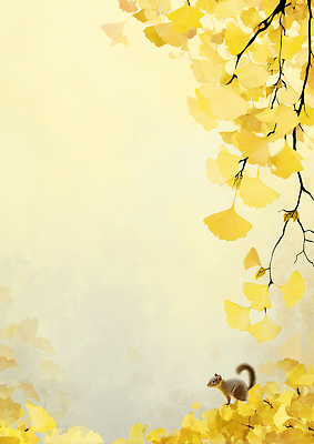 JPG 나무 동물 여유 잎 일러스트 자연 생명 풍경 환경 고요 산책 가을 생태 숲 다람쥐 은행나무 뷰티풀 순간 오후 국내일러스트 AI일러스트 AI콘텐츠 식물 계절 감정 휴식 설치류 생태계 파일형식