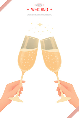 PSD 손 커플 드레스 기념일 행복 일러스트 결혼식 잔 사랑 이벤트 여러명 파티 축제 기쁨 로맨틱 축하 우아함 샴페인 소중 순간 국내일러스트 식기 옷 감정 다수 결혼 컨셉 관계 주류 사람 신체부위 파일형식