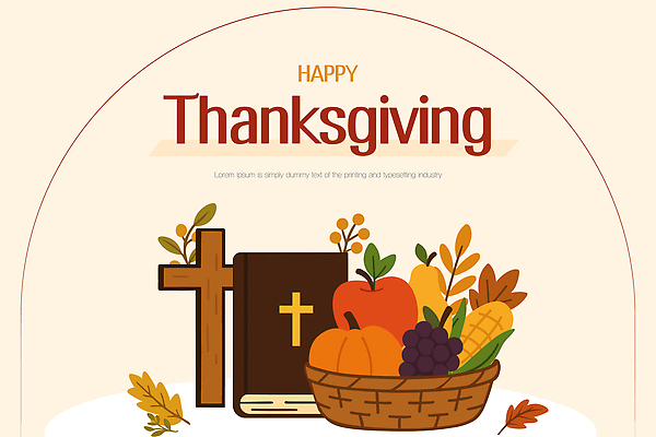 전통 기념일 음식 십자가 과일 일러스트 가족 호박 포도 따뜻함 사랑 농작물 축제 성경 기독교인 감사 힐링 추수감사절 공동체 색감 국내일러스트 AI파일 감정 기독교 농업 채소 종교용품 관계 이벤트 파일형식 벡터