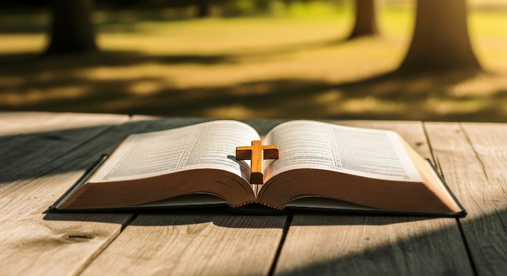 JPG 나무 편집이미지 문자 종교 자연 탁자 아침 일상 책 햇빛 평화 성경 기도 숲 나무십자가 편집실사 AI포토 AI콘텐츠 주간 식물 가구 컨셉 십자가 종교용품 라이프 태양 CG 생태계 파일형식